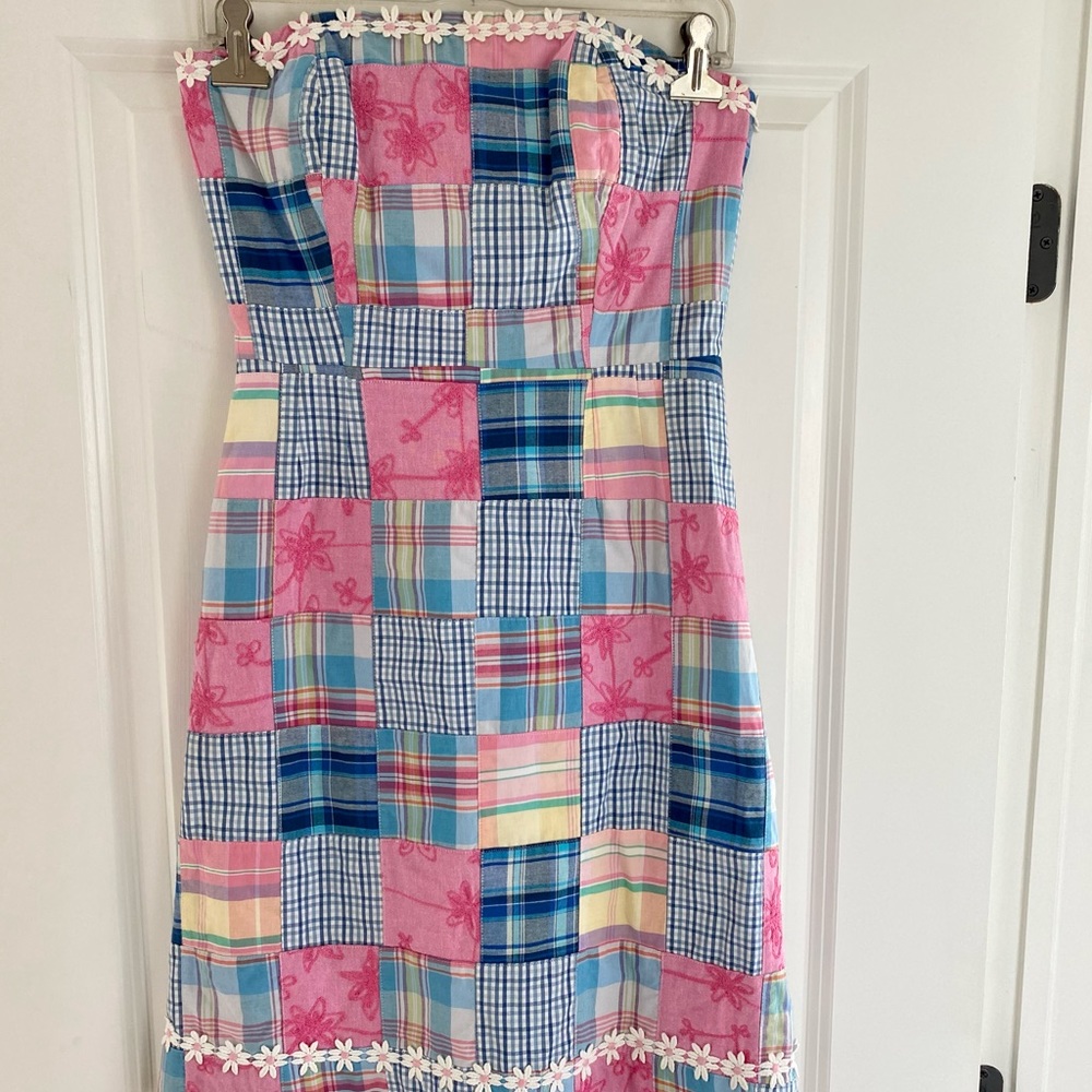 Lilly Pulitzer strapless dress